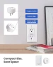 Thumbnail Smart Plug Switch, WiFi Outlet with Alexa and Google Home Compatibility (2 Pack) — Smart Plug, Zoiinet