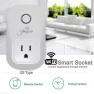 Thumbnail Smart Plug, WiFi Outlet Socket Remote Control with Timer Function — Smart Plug, Jinvoo
