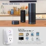 Thumbnail Smart Plug, WiFi Outlet Socket Remote Control with Timer Function — Smart Plug, Jinvoo