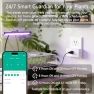 Thumbnail Smart Plug with Energy Monitoring, 15A 1800W 2.4Ghz Wi-Fi Outlet 4-Pack — Smart Plug, AiSeek