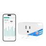 Thumbnail Smart Plug with Energy Monitoring, 15A 1800W 2.4Ghz Wi-Fi Outlet 4-Pack — Smart Plug, AiSeek