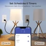 Thumbnail Smart WiFi in-Wall Outlet, 4 Pack — Smart Plug, Geeni