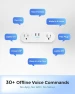 Thumbnail SmartVoice 4-in-1 Dual Wall Plug — Smart Plug, Emerson