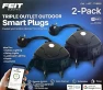 Thumbnail Triple Outlet Outdoor Smart Plugs, 2-Pack — Smart Plug, Feit Electric