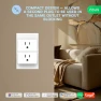 Thumbnail Wi-Fi Smart Plug 15A, Dual-Band 2.4GHz & 5GHz, Energy Monitoring, 2 Pack — Smart Plug, NOUS