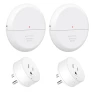 Thumbnail WiFi Smart Outlet Plug with Remote, Wall Switch, Compatible with Alexa and Google — Smart Plug, GREENCYCLE