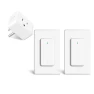 Thumbnail WiFi Smart Outlet Plug with Remote, Wall Switch, Compatible with Alexa and Google — Smart Plug, GREENCYCLE