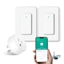 Thumbnail WiFi Smart Outlet Plug with Remote, Wall Switch, Compatible with Alexa and Google — Smart Plug, GREENCYCLE