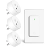 Thumbnail WiFi Smart Outlet Plug with Remote, Wall Switch, Compatible with Alexa and Google — Smart Plug, GREENCYCLE