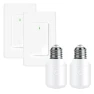 Thumbnail WiFi Smart Outlet Plug with Remote, Wall Switch, Compatible with Alexa and Google — Smart Plug, GREENCYCLE