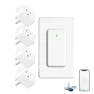Thumbnail WiFi Smart Outlet Plug with Remote, Wall Switch, Compatible with Alexa and Google — Smart Plug, GREENCYCLE