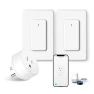 Thumbnail WiFi Smart Outlet Plug with Remote, Wall Switch, Compatible with Alexa and Google — Smart Plug, GREENCYCLE