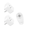 Thumbnail WiFi Smart Outlet Plug with Remote, Wall Switch, Compatible with Alexa and Google — Smart Plug, GREENCYCLE