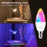 Thumbnail 6-Pack E12 Smart Candelabra LED Light Bulbs — Smart Light Bulb, OHLUX