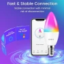 Thumbnail 6-Pack E12 Smart Candelabra LED Light Bulbs — Smart Light Bulb, OHLUX