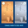 Thumbnail 60W ST19 Tunable White Filament LED Smart Light Bulb — Smart Light Bulb, WiZ Connected