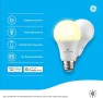 Thumbnail A19 Smart LED Light Bulbs, Soft White, Bluetooth and WiFi Light Bulbs, 60W Equivalent — Smart Light Bulb, Cync