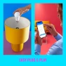 Thumbnail Clear 40W Tunable White Filament LED Smart Candle-Shaped Bulb — Smart Light Bulb, WiZ Connected