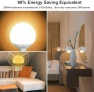 Thumbnail LED Light Bulb, G120 Globe Bulb, 15W Globe Light Bulbs, Daylight 5000k Non-Dimmable, E26 Base Large Decorative Lamp,... — Smart Light Bulb, Jardhom