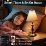 Thumbnail LED Smart Light Bulbs, Color Changing Dimmable & Timing Smart WiFi and Bluetooth Bulb, 4 Pack — Smart Light Bulb, Meliya