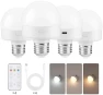 Thumbnail Rechargeable Light Bulbs with Remote Control — Smart Light Bulb, GOEBLESON