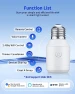 Thumbnail Remote Control Light Socket with WiFi — Smart Light Bulb, HAPYTHDA