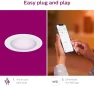 Thumbnail Smart 5-6 Inch Retrofit Recessed Downlight 4-Pack, 1150 Lumens, LED Color Changing Lights — Smart Light Bulb, Philips