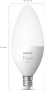 Thumbnail Smart Candle-Shaped LED Bulb - Soft Warm White - 2 Pack — Smart Light Bulb, Philips Hue