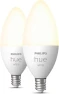 Thumbnail Smart Candle-Shaped LED Bulb - Soft Warm White - 2 Pack — Smart Light Bulb, Philips Hue