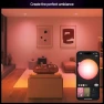 Thumbnail Smart LED BR30 Bulb 2-Pack, White and Color Ambiance — Smart Light Bulb, Philips