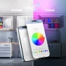 Thumbnail Smart LED Garage Light with RGBW Color Changing Deformable Panels — Smart Light Bulb, Feit Electric