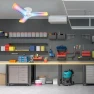 Thumbnail Smart LED Garage Light with RGBW Color Changing Deformable Panels — Smart Light Bulb, Feit Electric