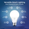 Thumbnail Smart LED Light Bulb 3 Pack A19 WiFi Dimmable Soft White 800 Lumens — Smart Light Bulb, Geeni
