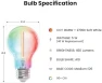 Thumbnail Smart LED Light Bulb, Color Changing, Dimmable — Smart Light Bulb, Feit Electric
