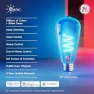 Thumbnail Smart LED Light Bulb, ST19 Edison Style, Room Decor Aesthetic, Color Changing WiFi, 60W Equivalent (Pack of 2) — Smart Light Bulb, Cync