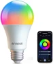 Thumbnail Smart Light Bulbs, WiFi & Bluetooth LED Color Changing Light Bulb — Smart Light Bulb, AFINSEA