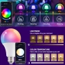 Thumbnail Smart Light Bulbs, WiFi & Bluetooth LED Color Changing Light Bulb — Smart Light Bulb, AFINSEA