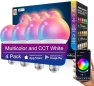 Thumbnail Smart Light Bulbs, WiFi & Bluetooth LED Color Changing Light Bulb — Smart Light Bulb, AFINSEA