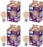Thumbnail Smart Vintage G16.5 40W Tunable White Filament LED Smart Bulb 4 Pack — Smart Light Bulb, Philips
