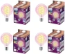 Thumbnail Smart Vintage G25 60W Tunable White Filament LED Smart Bulb 4 Pack — Smart Light Bulb, Philips