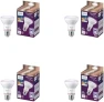 Thumbnail Smart Wi-Fi Connected LED R20 Light Bulb 4-Pack, Frosted Color, Dimmable, E26 Medium Base — Smart Light Bulb, Philips
