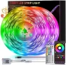 Thumbnail 100ft Led Lights for Bedroom, Music Sync Color Changing RGB Strip with Remote & App Control — LED Strip Lights, HBOWMDJIA