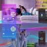 Thumbnail 100ft Led Lights for Bedroom, Music Sync Color Changing RGB Strip with Remote & App Control — LED Strip Lights, HBOWMDJIA