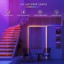 Thumbnail 100ft Led Lights for Bedroom, Music Sync Color Changing RGB Strip with Remote & App Control — LED Strip Lights, HBOWMDJIA