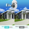 Thumbnail 2K/3MP Light Bulb Security Camera, 5G & 2.4GHz WiFi 2 Pack — Security Camera, Noonkey