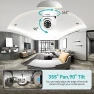 Thumbnail 2K/3MP Light Bulb Security Camera, 5G & 2.4GHz WiFi 2 Pack — Security Camera, Noonkey