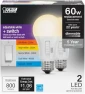 Thumbnail A19 LED Light Bulb, 60W Equivalent, Dimmable, Color Selectable 6-Way — Smart Light Bulb, Feit Electric