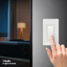 Thumbnail A19 LED Light Bulb, 60W Equivalent, Dimmable, Color Selectable 6-Way — Smart Light Bulb, Feit Electric
