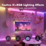 Thumbnail LED Light Strip Smart IC+RGB, Music Sync, 100FT — LED Strip Lights, ATHONO