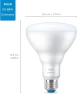 Thumbnail LED Smart Bulb - Pack of 2 - 650 Lumen - E26 - Indoor — Smart Light Bulb, WiZ Connected